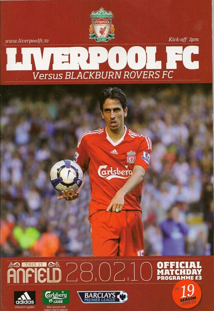 Liverpool FC v Blackburn Rovers FC